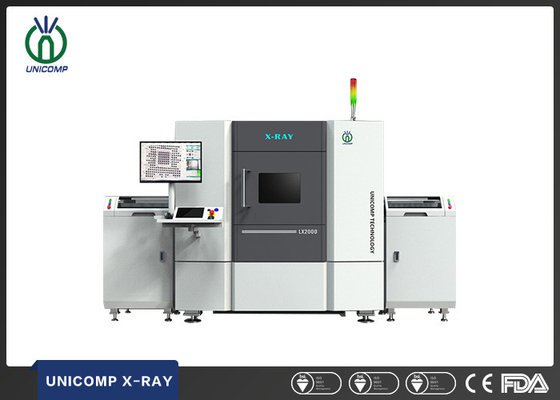 CNC haritalamalı Tam Otomatik Hat İçi Elektronik X Ray Makinesi LX2000