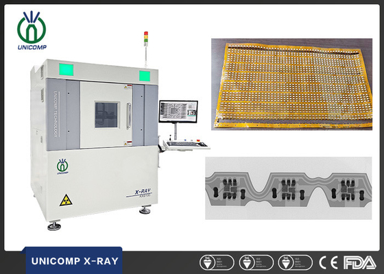 Yüksek Çözünürlüklü Dedektör X Ray Pcb Muayene Makinesi 130KV Mikro Odaklı AX9100